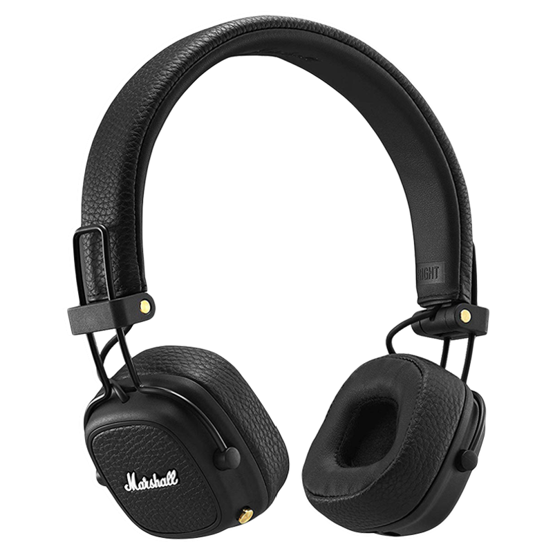 Marshall Major III MS-MAJ3BT-BLK Bluetooth Headphones (Black)_1