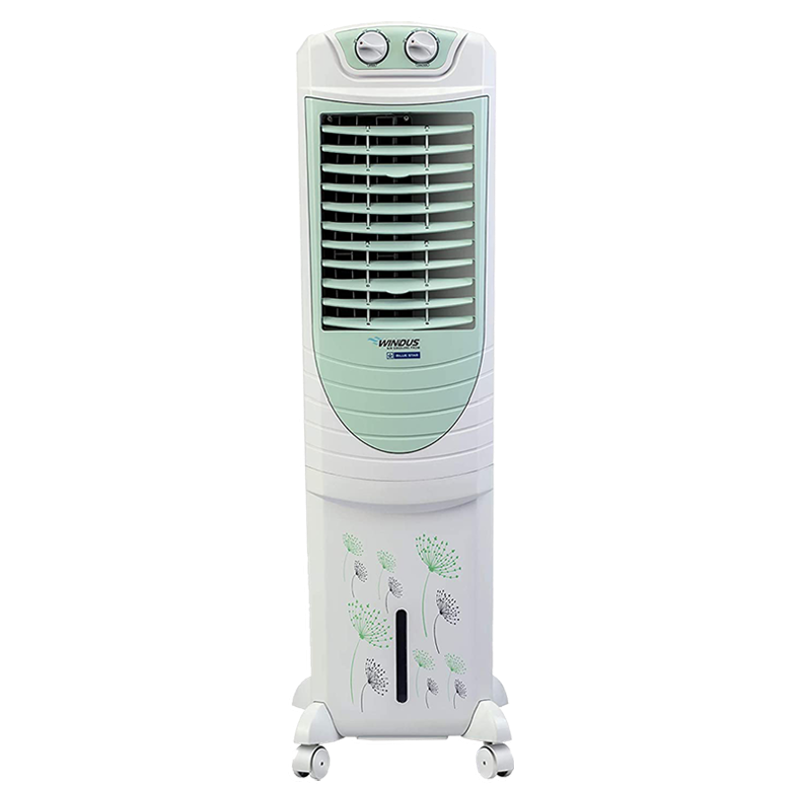 Blue Star Premia 35 Litres Tower Air Cooler (UV Protect Coat, PA35LMA, Apple Green/White)_1
