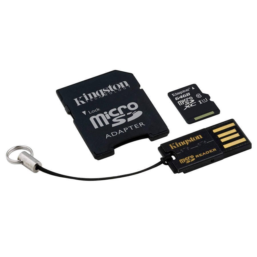 Kingston 64GB Class 10 Memory Card (MBLY10G2/64GB, Black)_1