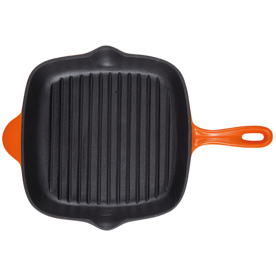 Bergner 28 cm Grill Pan (BG-34101-OR, Orange)_1
