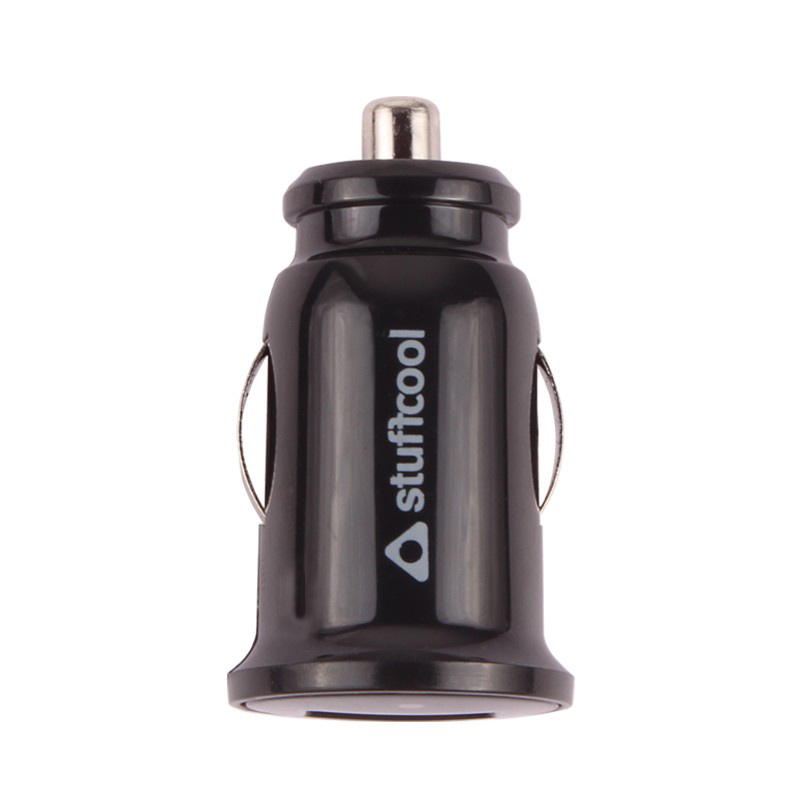 Stuffcool ELF 2.4 Amp Dual USB Car Charging Adapter (CAELFDL-BLK, Black)_1
