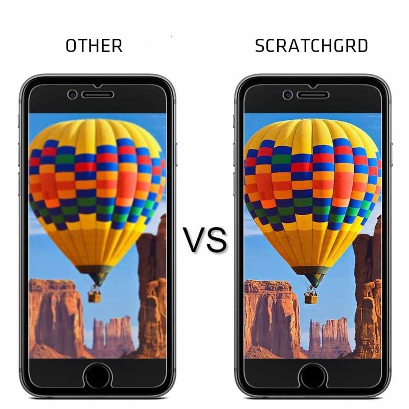 

Scratchgard Tempered Glass Screen Protector for OnePlus 5T (Transparent), No color