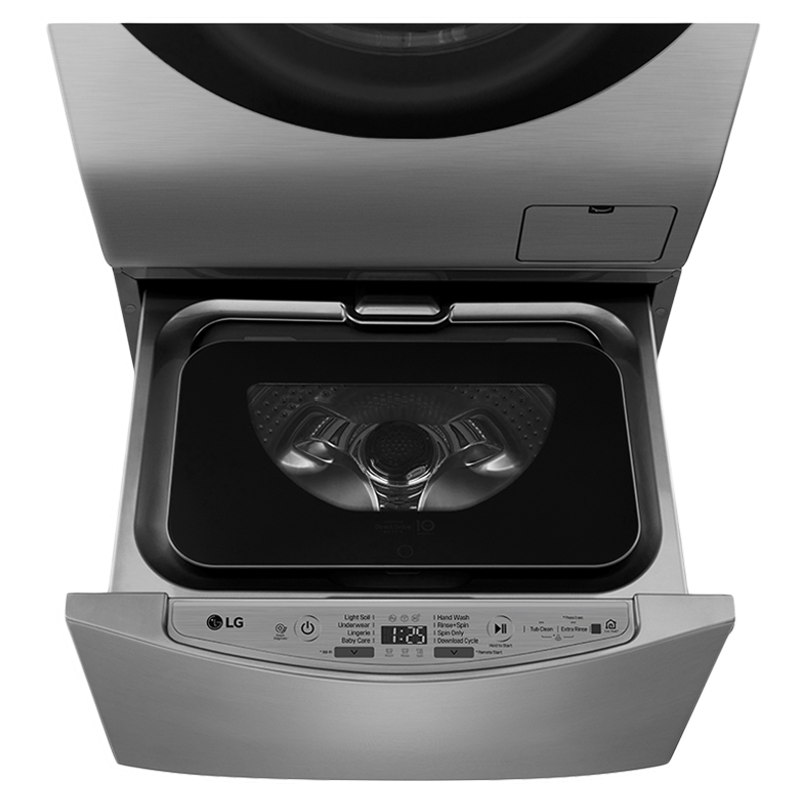 

LG 2 kg Fully Automatic Top Load Washing Machine (Direct Drive Motor, F8K5XNK4, Silver), No color