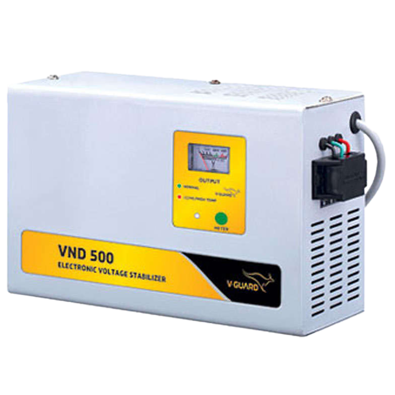 V-Guard Voltage Stabilizer (VND 500, Grey)_1
