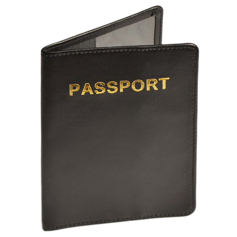 Travel Blue RFID Passport Cover (TB-621, Black)_1