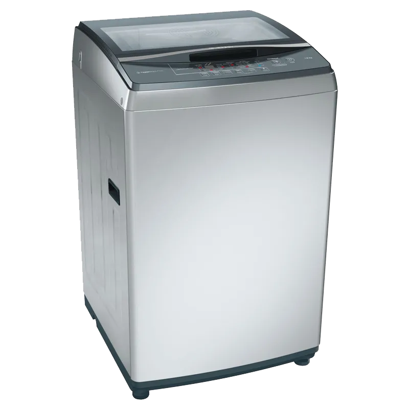 Bosch 7 kg Fully Automatic Top Loading Washing Machine (WOA702S0IN, Silver)_1