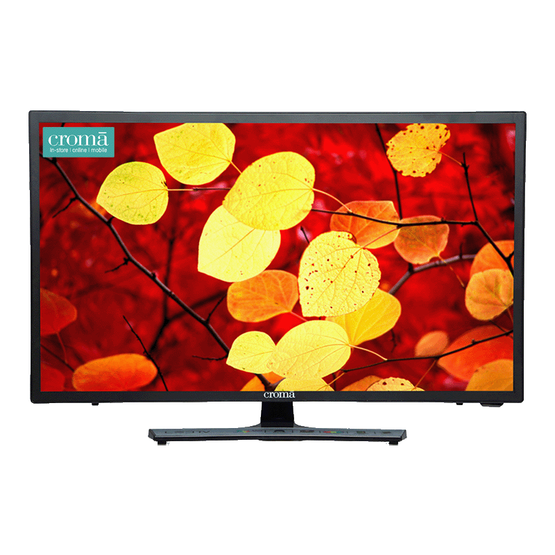 Croma 60 cm (24 inch) HD Ready LED TV (CREL7071, Black)_1