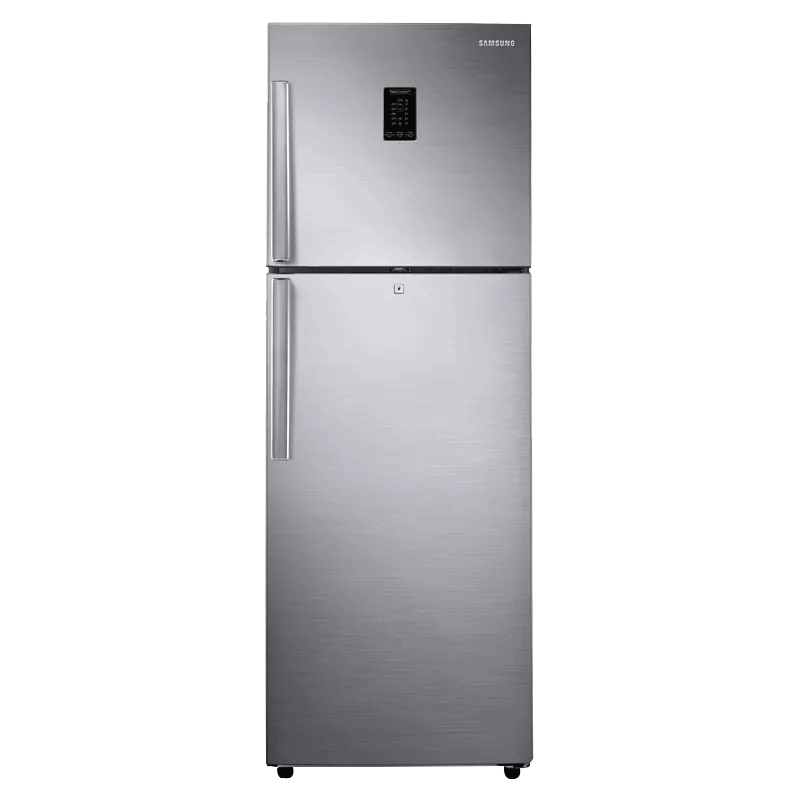 Samsung 324 L 3 Star Inverter Frost Free Double Door Refrigerator (RT34M5418S9/HL, Refined Inox, Convertible)_1