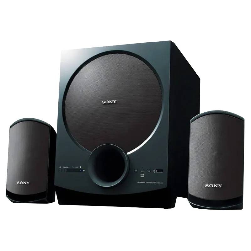 

Sony 2.1 Channel Multimedia Speaker (SA-D20, Black), No color