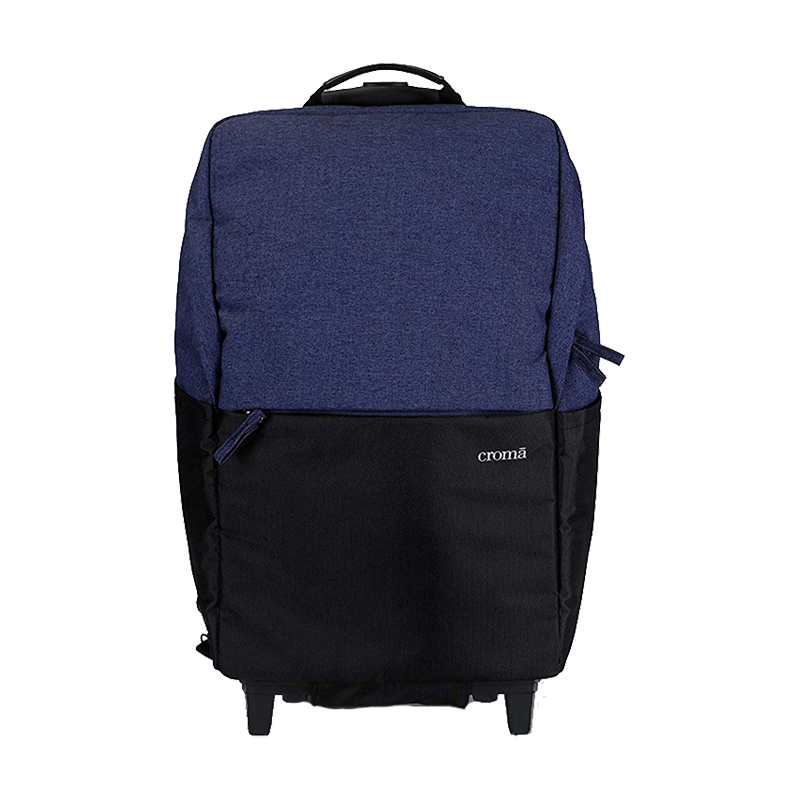 Croma Retail - Croma 15 inch Laptop Trolley Bag (IA2011, Black)