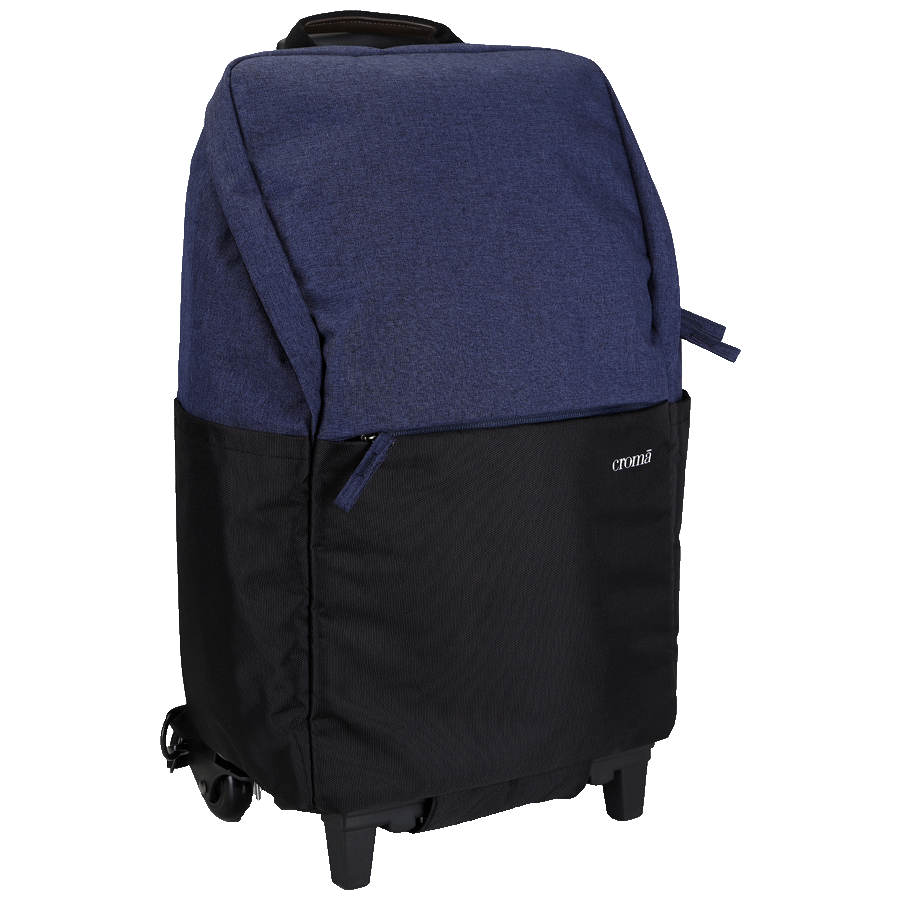

Croma 15 inch Laptop Trolley Bag (IA2011, Black), No color