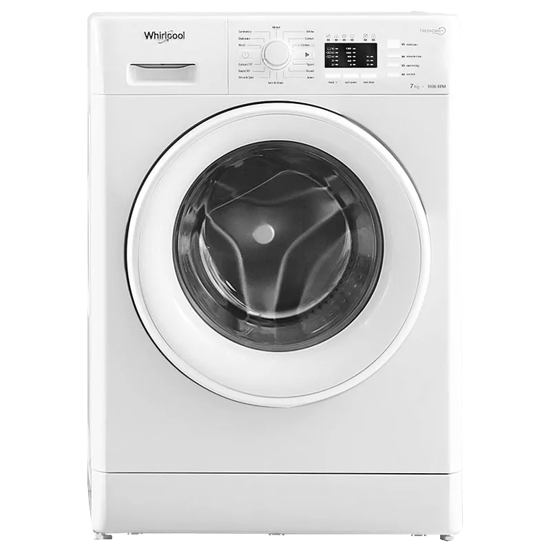 Whirlpool 7 kg Fully Automatic Front Loading Washing Machine (Freshcare 7010, White)_1