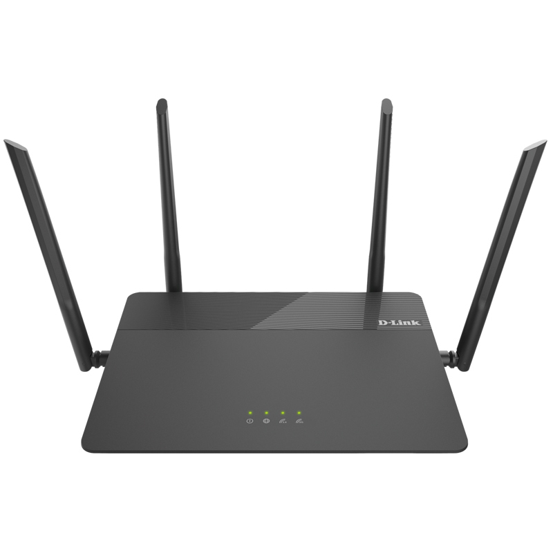 

D-Link AC1900 Dual Band Gigabit Router (DIR-878, Black), No color