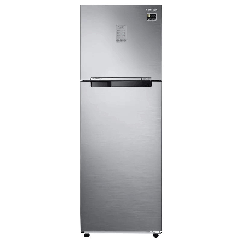Samsung 275 L 3 Star Frost Free Double Door Inverter Refrigerator (RT30N3723S8, Inox)_1