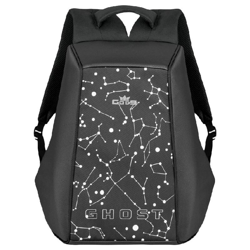 RoadGods Ghost Anti-Theft Backpack for Laptop (RG-GH-CONS-BP, Black)_1