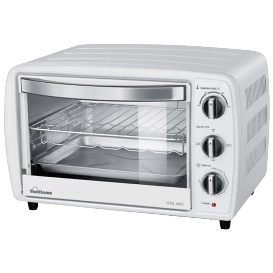 Sunflame 16 Litres Oven Toaster Grill (16 PC, White)_1
