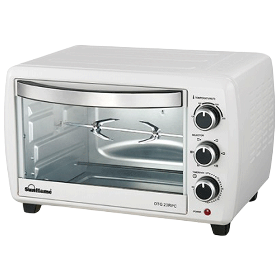 Sunflame 23 Litres Oven Toaster Grill (23 RPC, White)_1