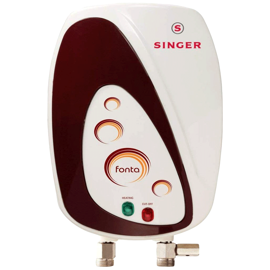 Singer 3 Litres Instant Water Geyser (3000 Watts, Fonta, White)_1