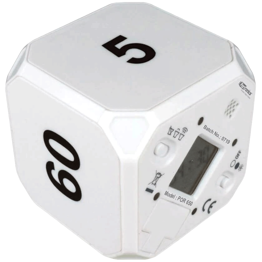 

Portronics Countdown Timer (Por 650, White), No color
