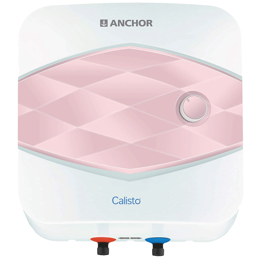 Anchor Calisto 10 Litres 5 Star Storage Water Geyser (2000 Watts, WSASP10GW01A, White/Pink)_1