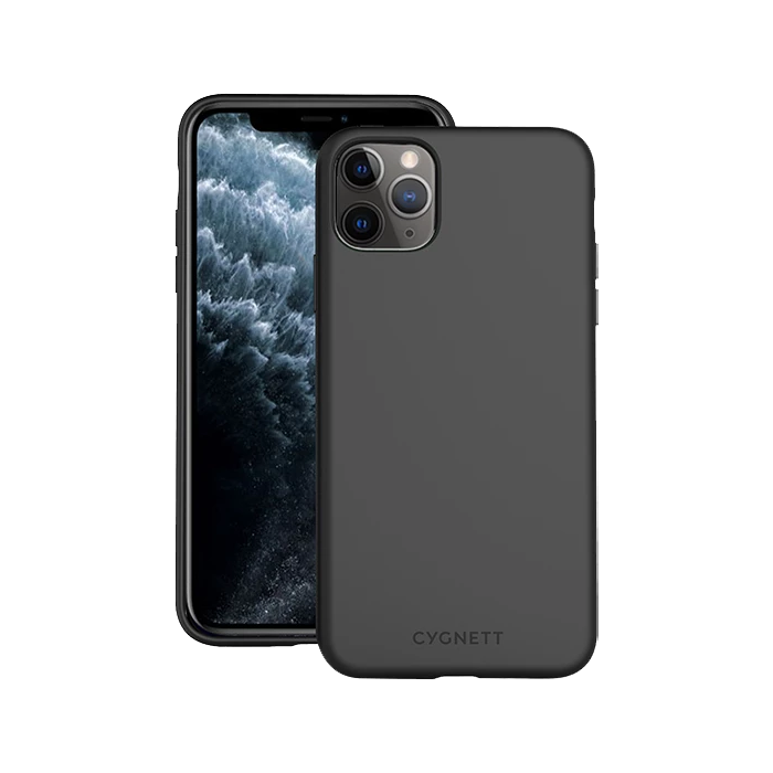 

Cygnett Ultra Slim Back Case Cover for Apple iPhone 11 Pro (CY2920CPSKI, Black), No color