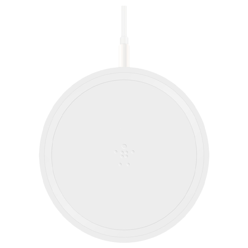 Beikin Boost Up Bold 10 W Wireless Charging Pad (White)_1