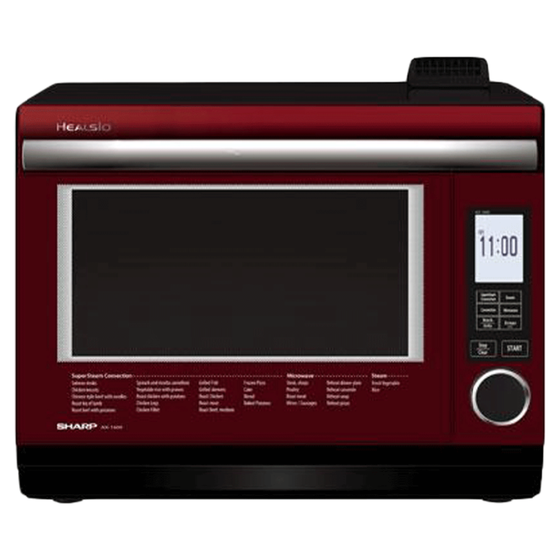 Sharp Healsio 31 Litres Inverter Superheated Steam Oven (AX-1600V-R, Red)_1