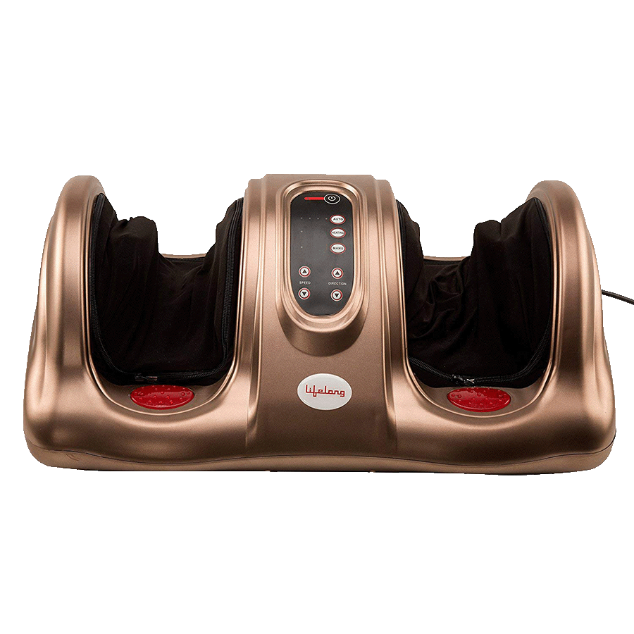 

Lifelong Feet Massager (4 Automatic Modes, LLM81, Brown), No color