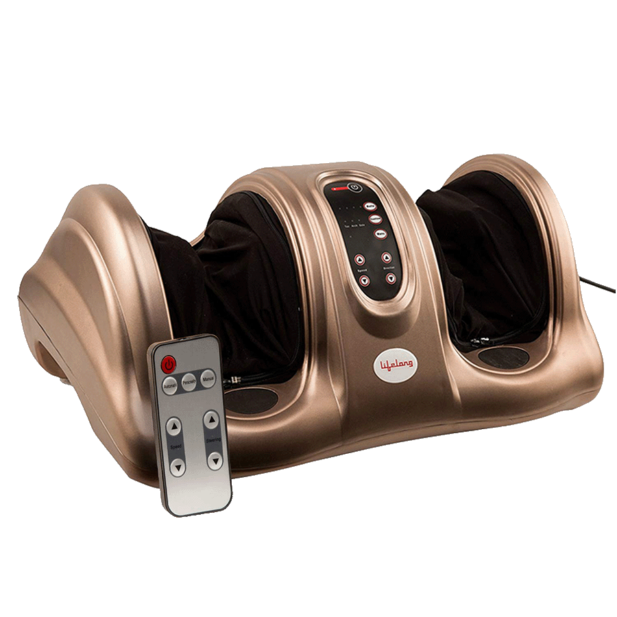 

Lifelong Feet Massager (4 Automatic Modes, LLM72, Brown), No color