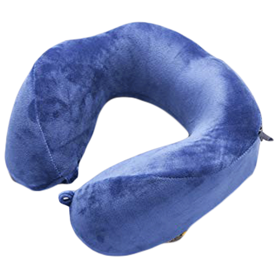 Travel Blue - Travel Blue Ergonomic Hooded Pillow (TB-216, Blue)