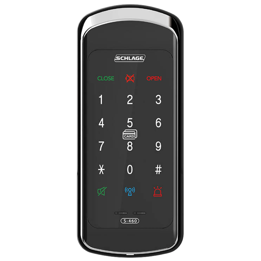 

Schlage Digital Lock (S-460T, Black), No color