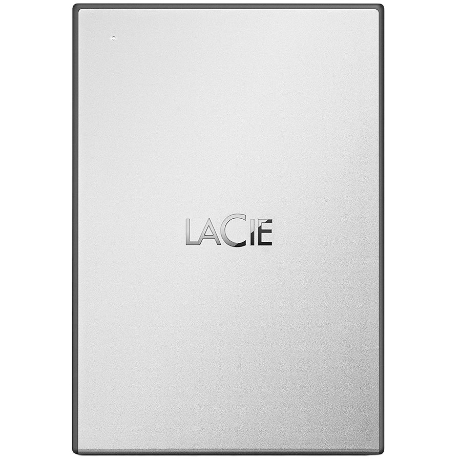 

LaCie 2TB USB 3.0 External Hard Disk (STHY2000800, Silver), No color