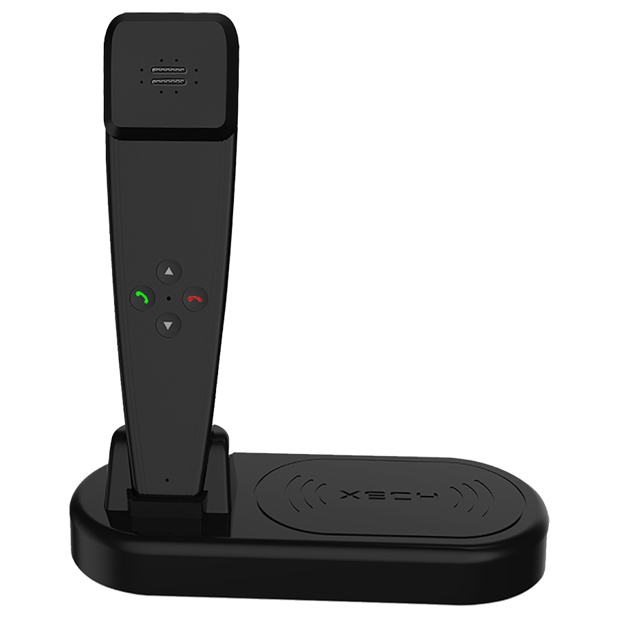Xech Pulse Wireless Charger with Smart Handset (Black)