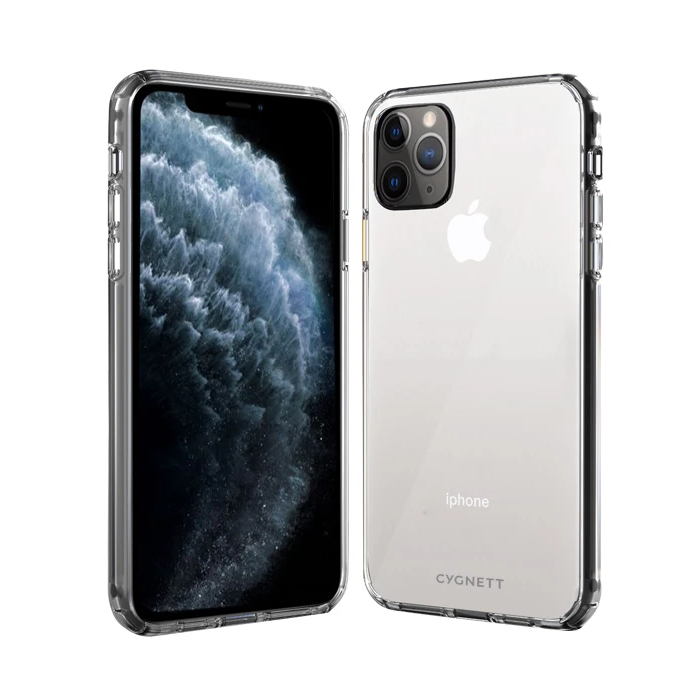 

Cygnett AeroShield Protective TPU Back Case Cover for Apple iPhone 11 Pro Max (CY2932CPAEG, Transparent), No color