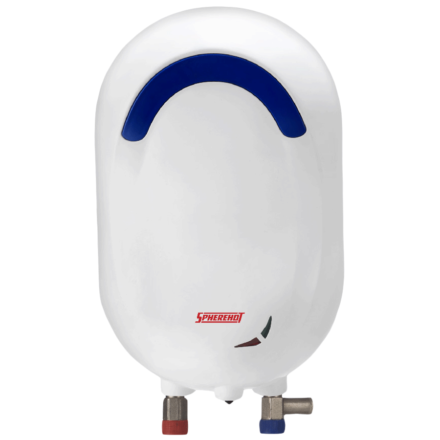 

Spherehot Rapido 3 Litres Instant Water Geyser (4500 Watts, IWRP007, White), No color