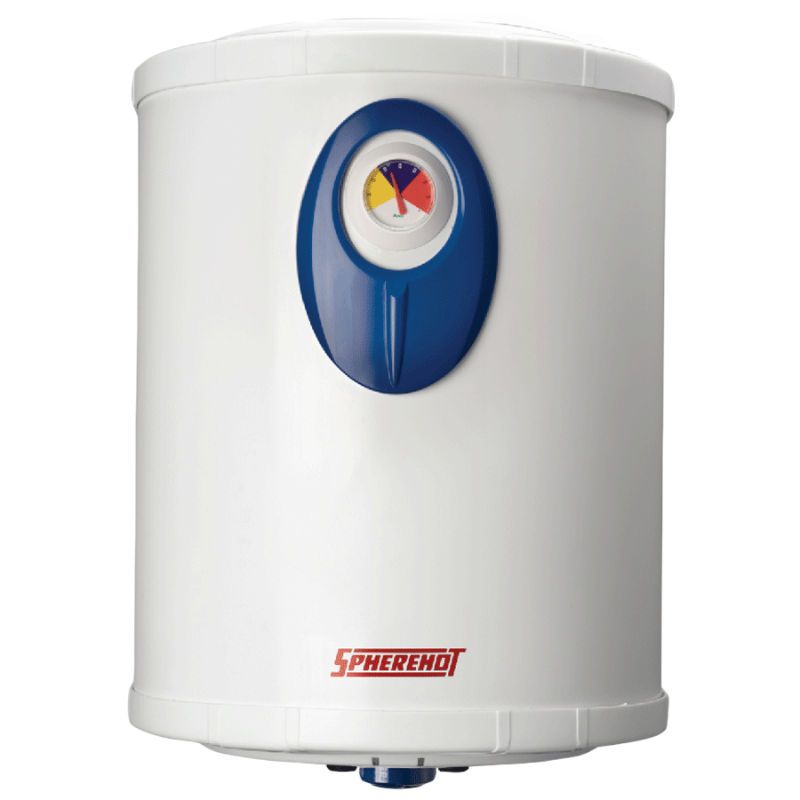 Spherehot Cylendro PGL DLX 15 Litres Storage Water Geyser (2000 Watts, SWCP002, White)_1