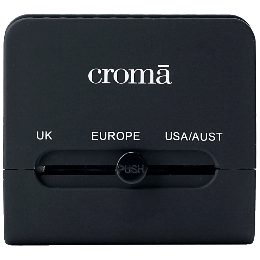 Buy Croma Type A 2-Port Charger (Adapter Only, LED Indicator, White) Online  - Croma