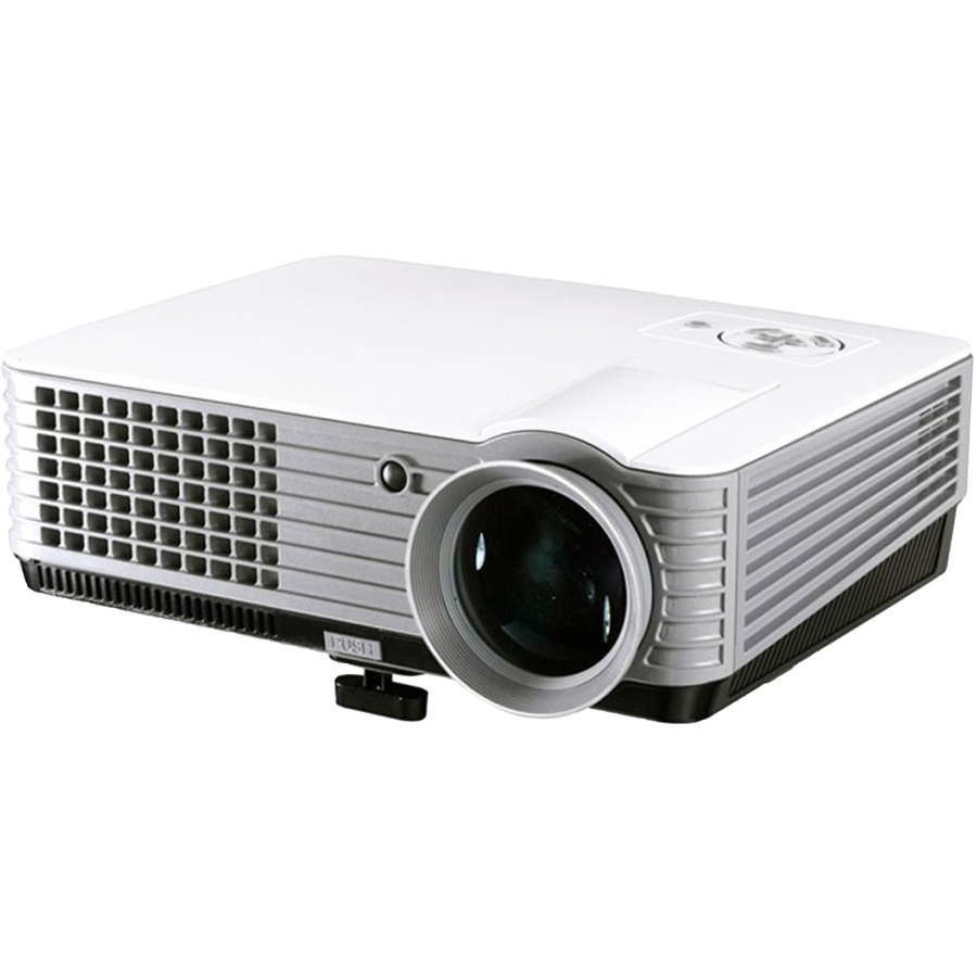 Miracle Digital Aplha Beam Pro Projector (ALPHA2PROJECTOR, White)_1