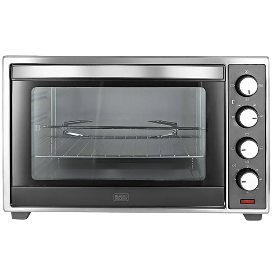 Black & Decker - Black+Decker 30 litre Oven Toaster Grill with Stainless Steel Body (BXTO3001IN, Grey)