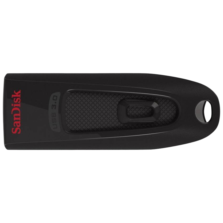 SanDisk - Sandisk Ultra 128GB USB 3.0 Pen Drive (SDCZ48-128G-I35, Black)