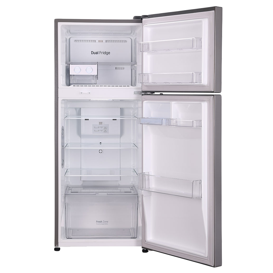 LG 260 L 2 Star Frost Free Double Door Inverter Refrigerator (GL-T292RPZY.CPZZEB, Shiny Steel, Convertible)_4