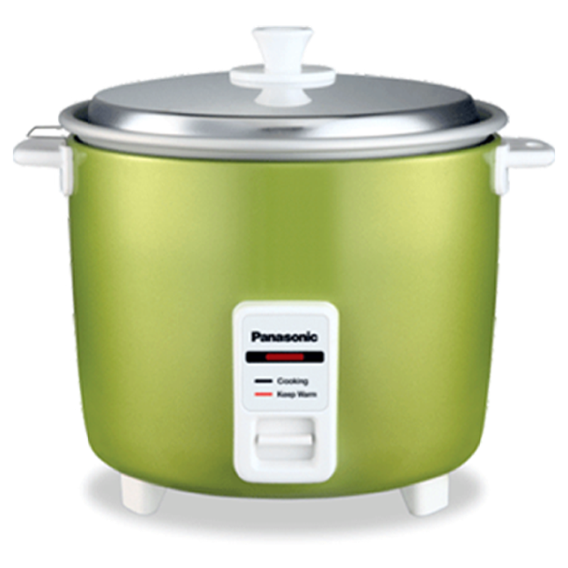 Panasonic Warmer 2.2 Litres 700 Watt Rice Cooker (SR-WA22H (AT), Apple Green)_1