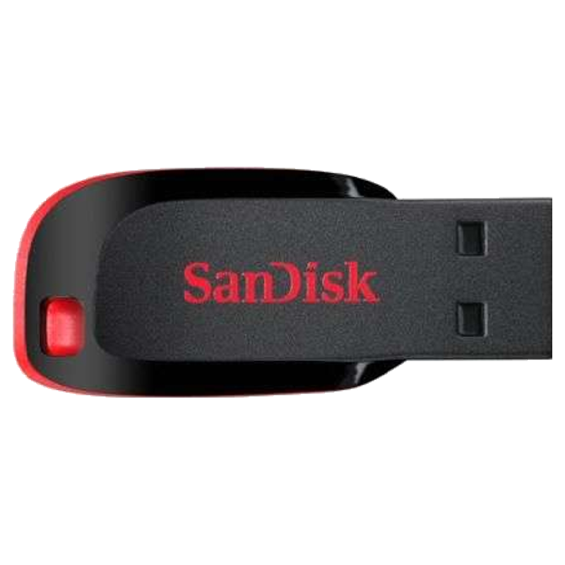 Sandisk Cruzer Blade 32GB USB 2.0 Flash Drive (SDCZ50-032G-B35 | Red/Black)