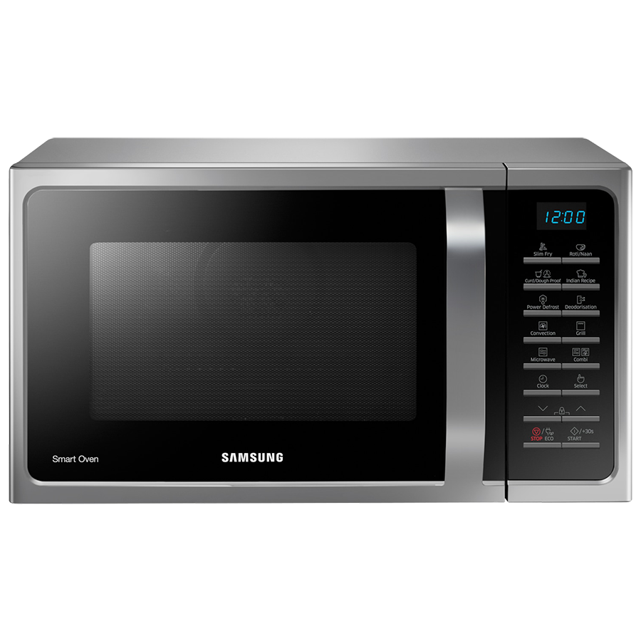 Samsung 28 Litres Convection Microwave Oven (Tandoor Technology, MC28H5025VS/TL, Silver)_1