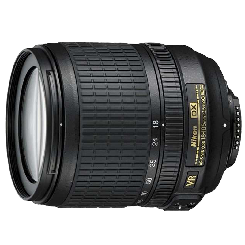 Nikon Nikkor AF-S DX 18-105 mm F3.5-F5.6G ED VR Lens (Black)_1
