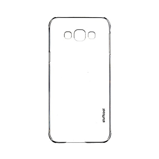 stuffcool Clair Hard Plastic Back Cover for Samsung Galaxy A8 (Camera Protection, Clear)