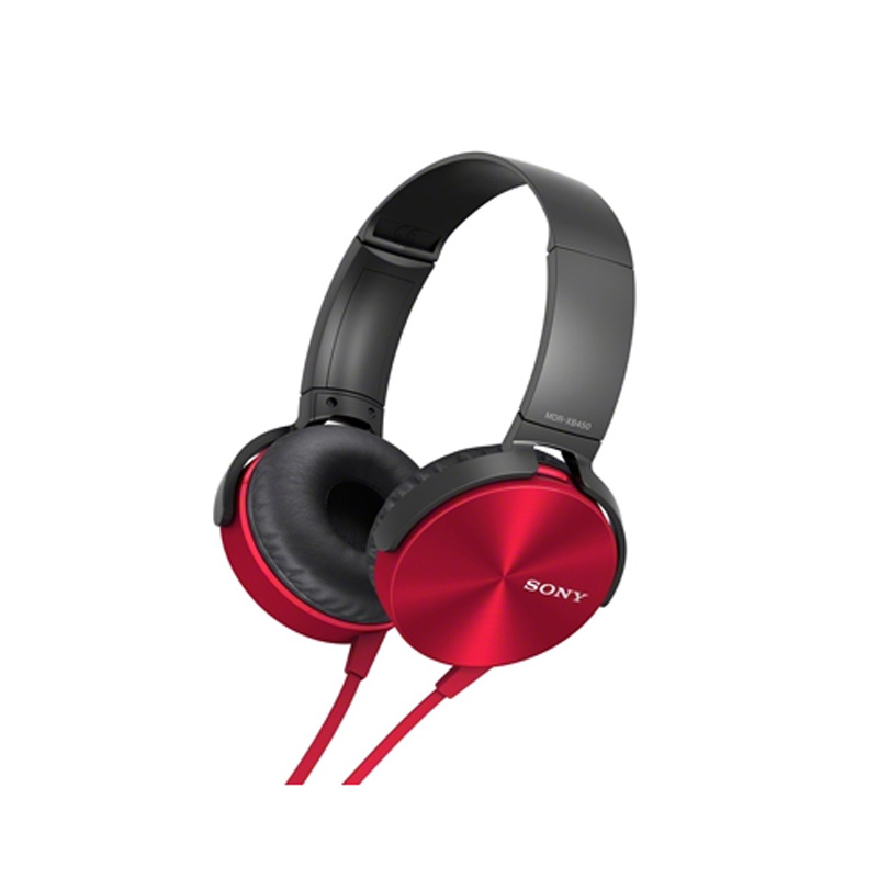Sony Extra Bass MDR-XB450AP Headphone (Red)_2