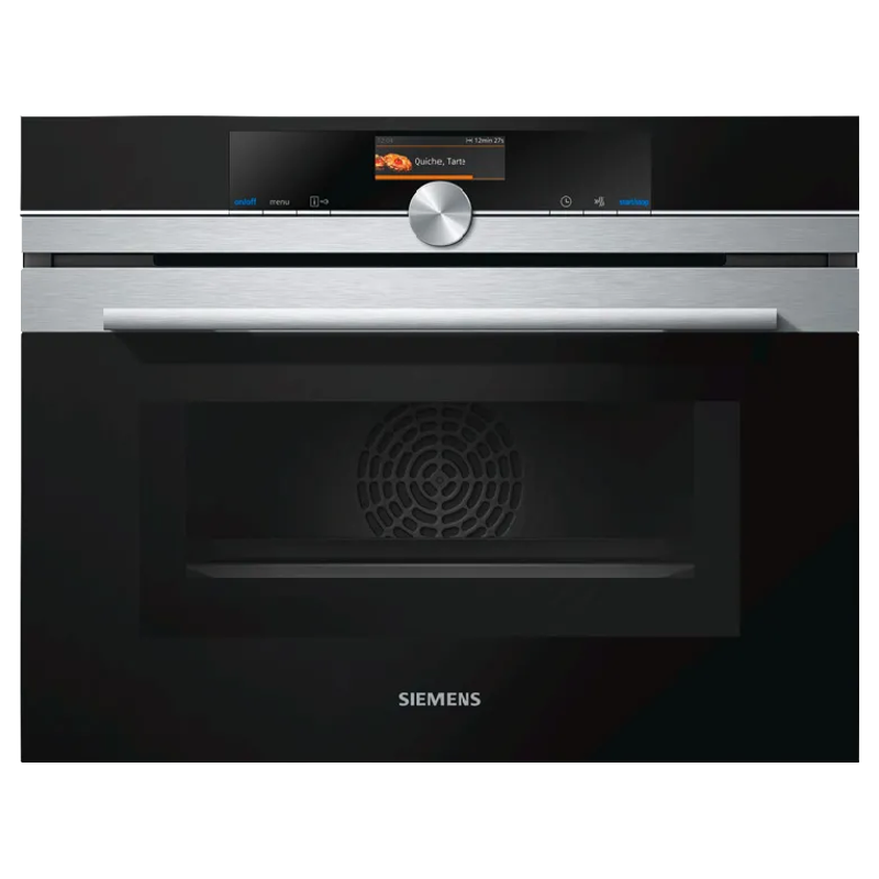 Siemens iQ700 45 Litres Built-in Microwave Oven (Conventional Heat, CM676GBS1, Stainless Steel)_1