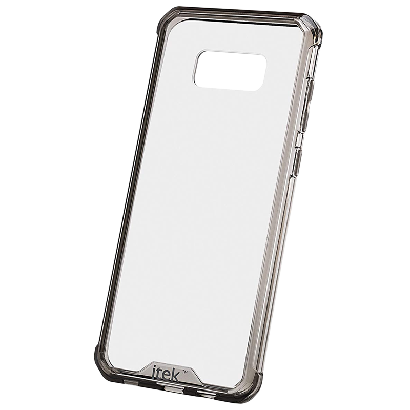 itek Air Hybrid Polycarbonate Back Case Cover for Samsung Galaxy S8 Plus (PCS8Plus_C, Transparent)