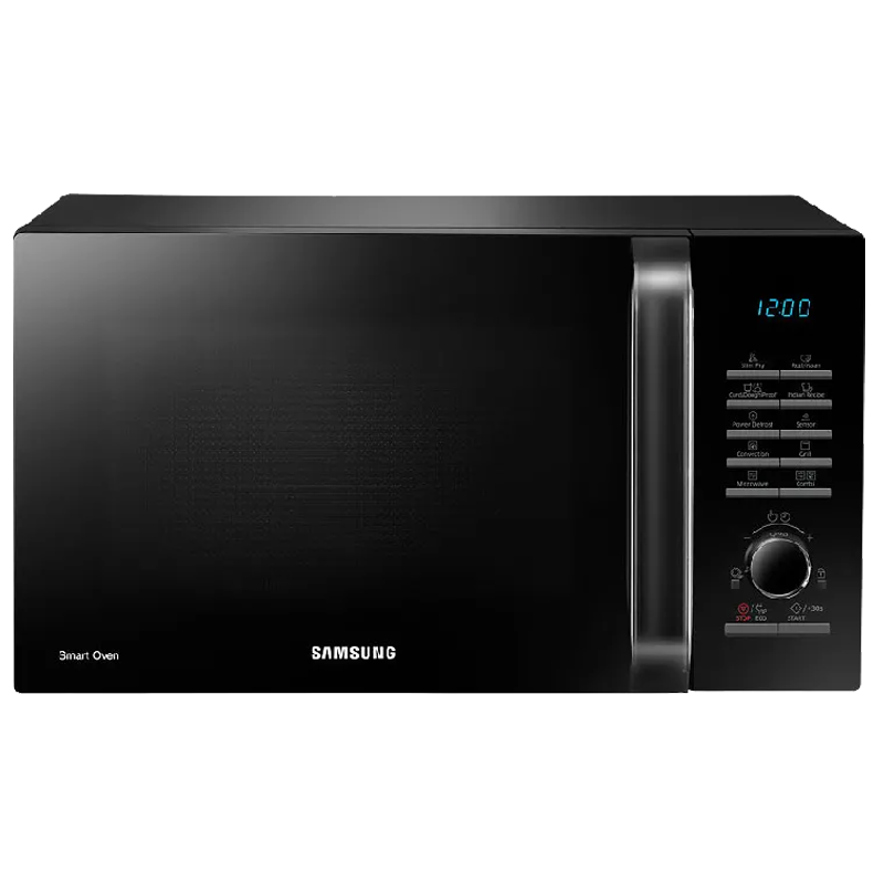 Samsung 28 Liters Convection Microwave Oven (Moisture Sensor, MC28H5145VK/TL, Black)